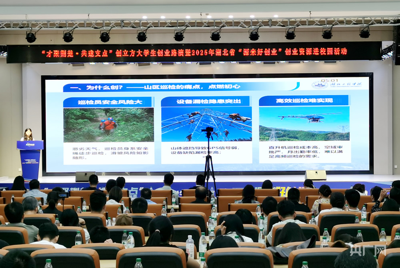 湖北“源来好创业”进校园 项目路演展创业活力