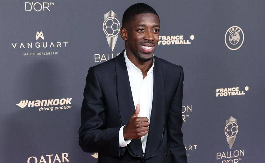 励志故事：登贝莱28岁亲吻金球奖杯泪洒颁奖典礼从玻璃人到冲天飞跃